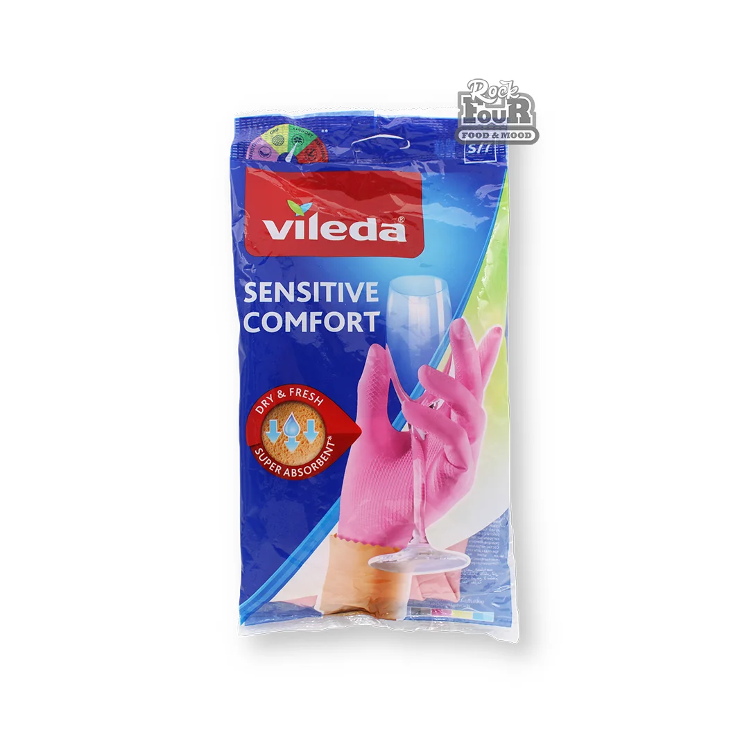 Rubber gloves "Vileda Sensitive Comfort S/7" 1pair